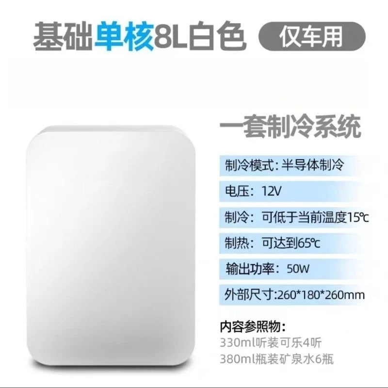 Compact Travel Fridge Duo